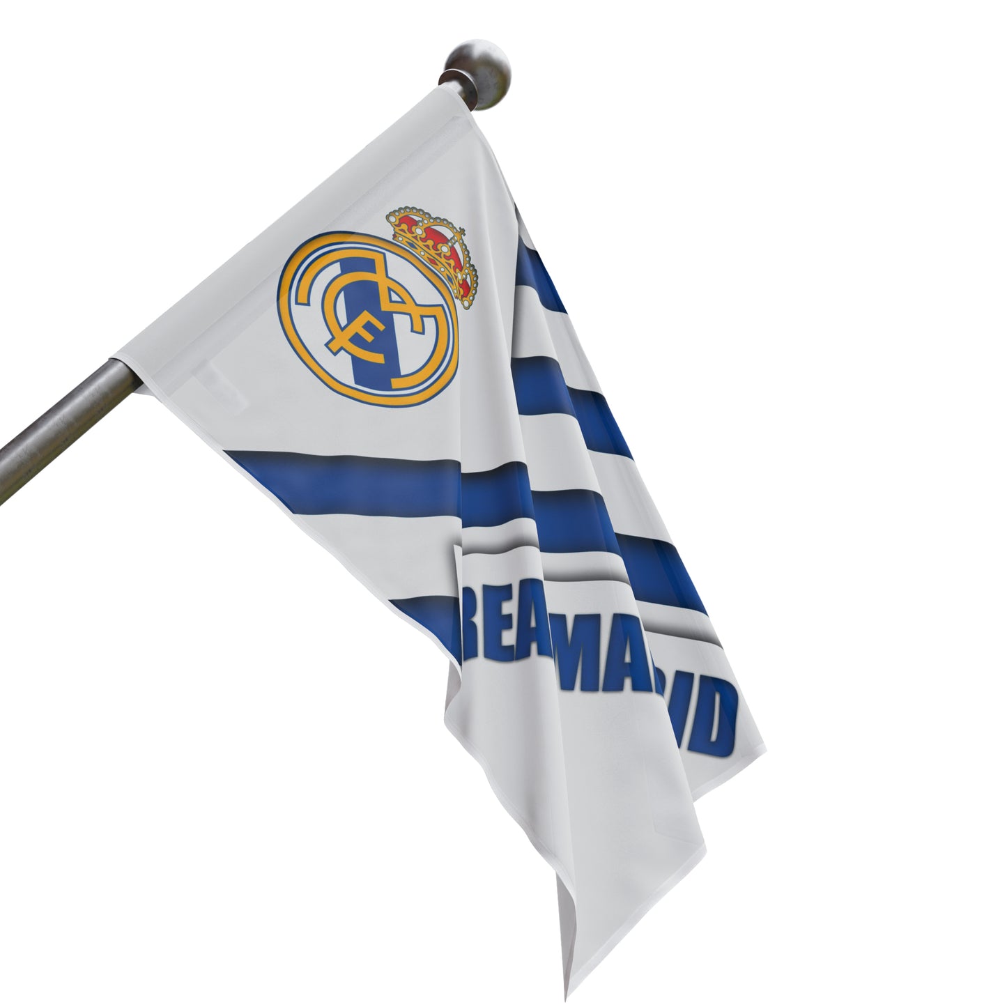 Real Madrid Futbol soccer World Champions High Definition Print Flag