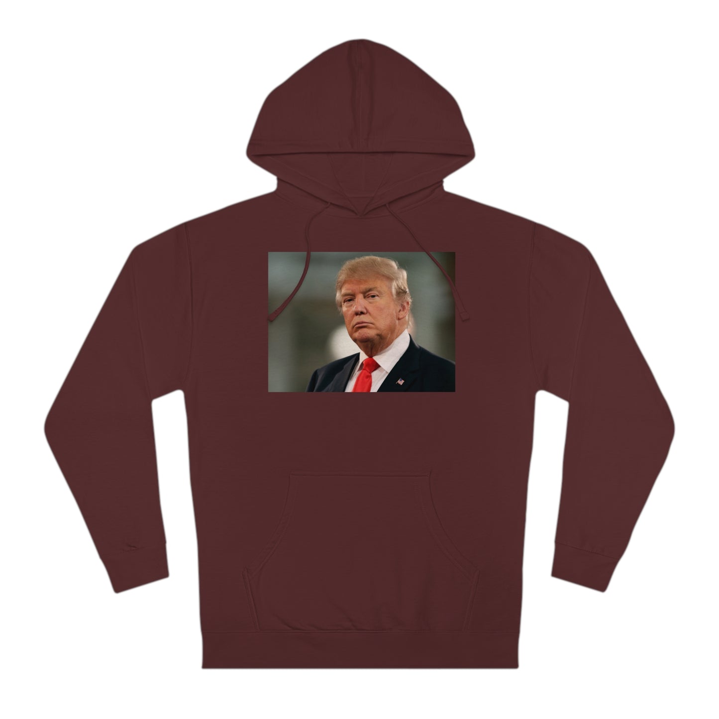 Trump Portrait 2024 soft and durable Unisex Hooded Sweatshirt Choose color and size