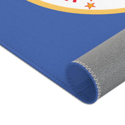 The ORIGINAL Minnesota State Flag large floor Area Rugs