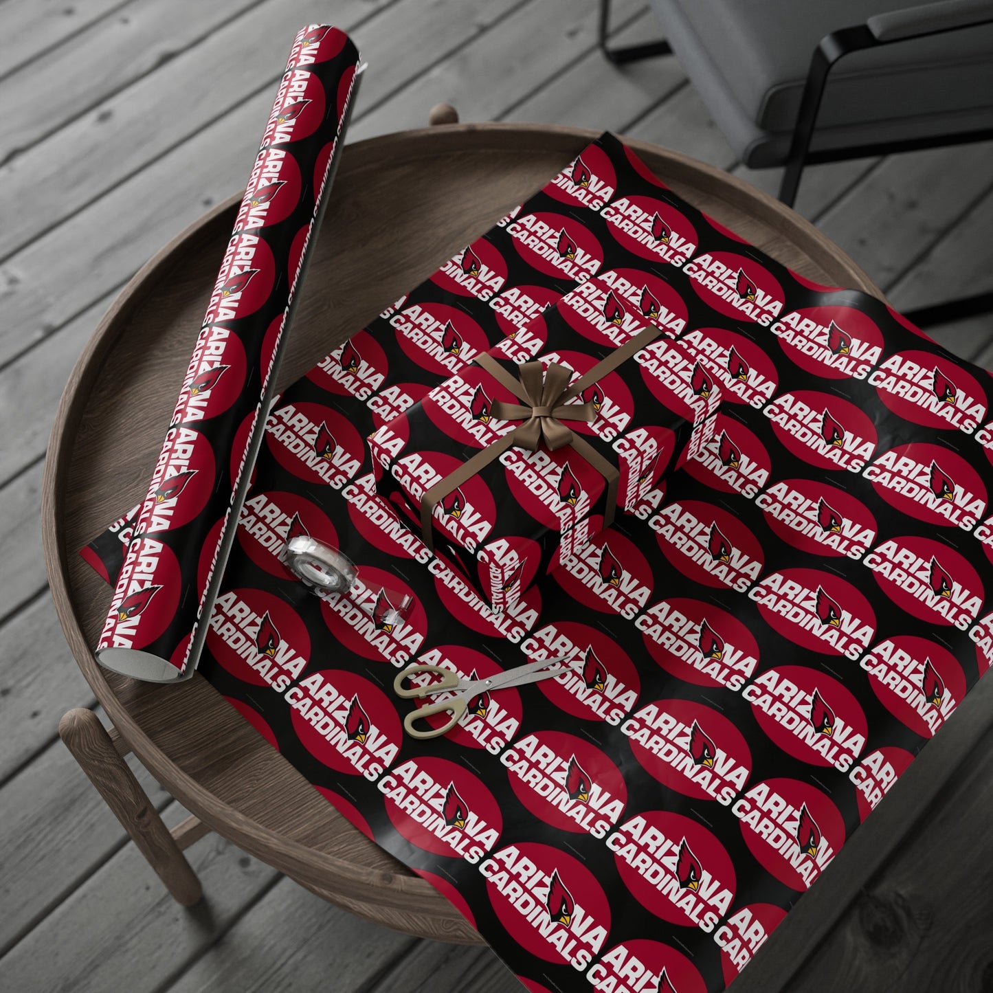 Arizona Cardinals NFL Football Birthday Graduation Gift Wrapping Paper Holiday