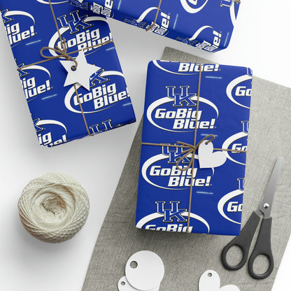 UK Kentucky Wildcats Basketball March Birthday Gift Wrapping Paper Holiday