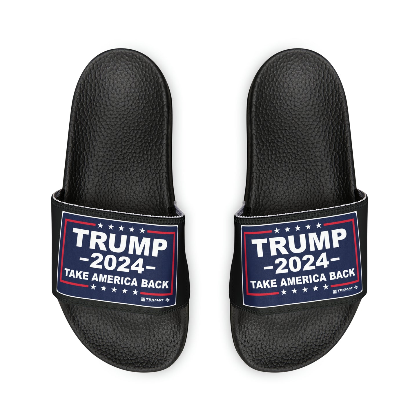 Trump Take America Back MAGA Bequeme PU-Sandalen für Herren