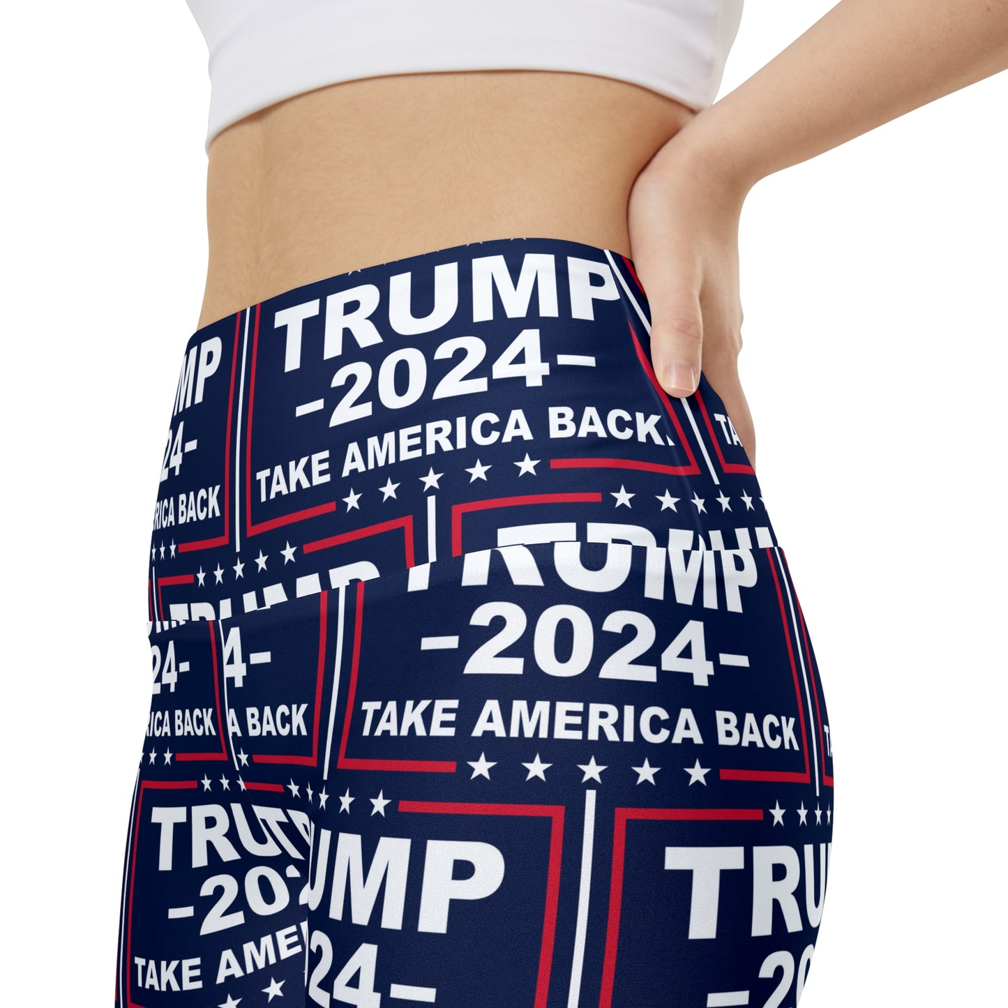Trump MAGA Summer Rally BBQ Party Women's Workout Bike Comfy Shorts