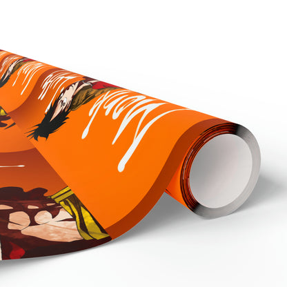 Monkey Ruffy Anime Cartoon One Piece Geburtstagsgeschenkpapier