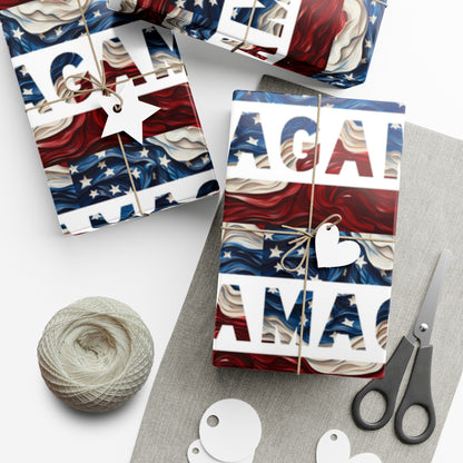 MAGA Christmas Gift Wrapping Paper