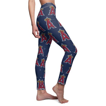Los Angeles Angels MLB Baseball Women's Casual Comfy Leggings