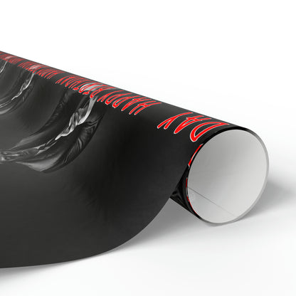 Happy Birthday Trump 2024 Black MAGA Birthday Gift Present Wrapping Paper