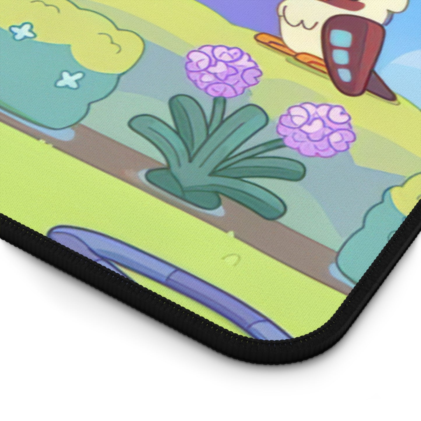 Bluey Cast Childrens Cartoon High Definition PC PS Video Game Desk Mat Mousepad