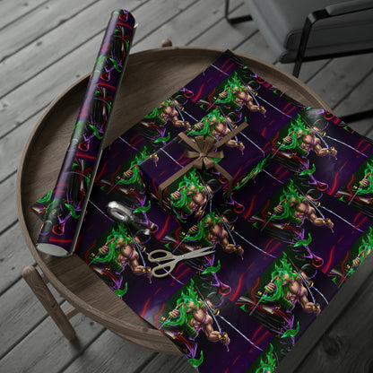 One Piece Roronoa Zoro Anime Cartoon Geburtstagsgeschenkpapier