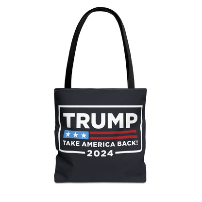 Trump Take America Back MAGA Rally Durable Heavy Duty Tote Bag