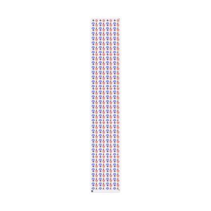 Happy Birthday Trump 2024 white MAGA Birthday Gift Present Wrapping Paper