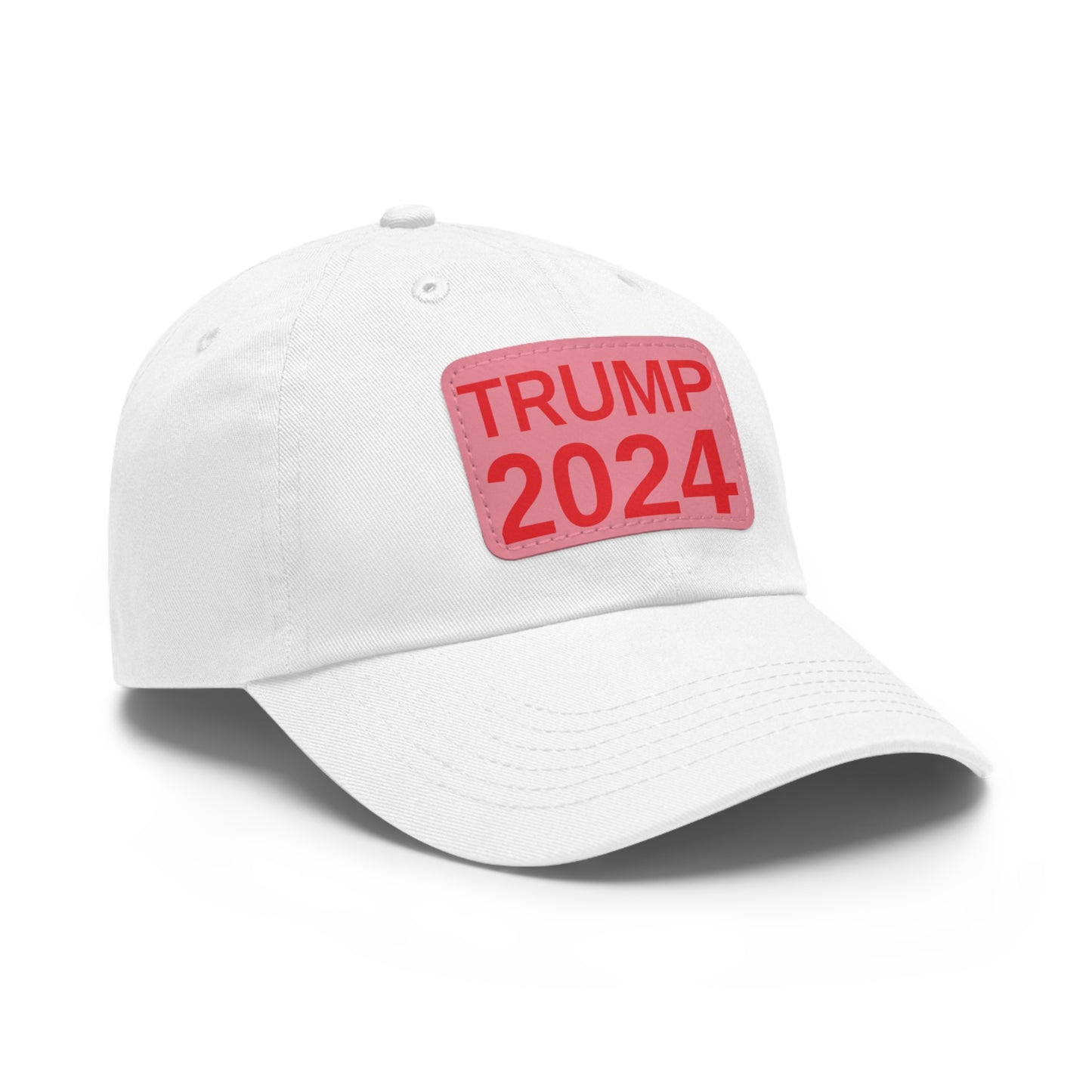 Women's Trump 2024 leather patch hat