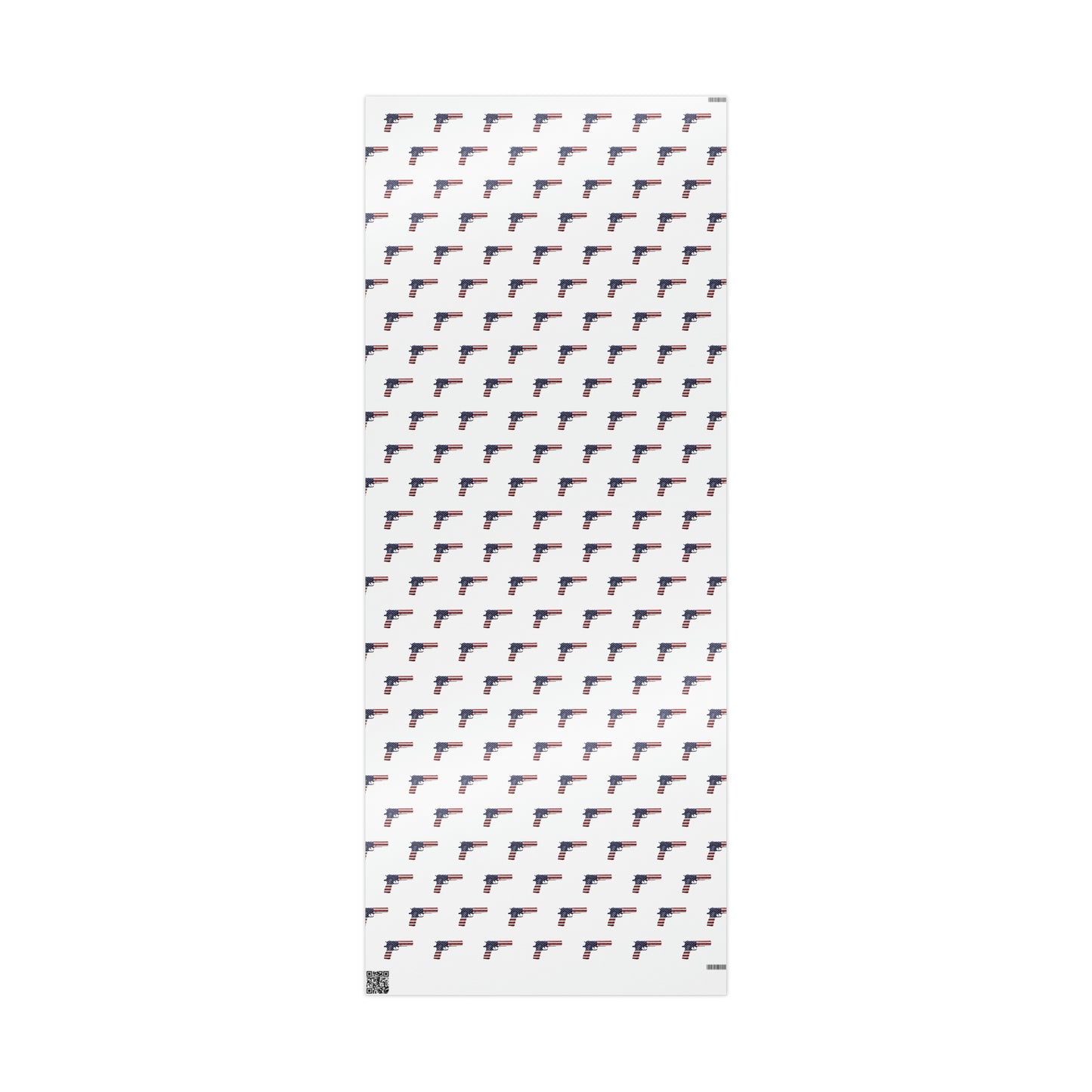American Flag Gun 2A Christmas Wrapping Paper