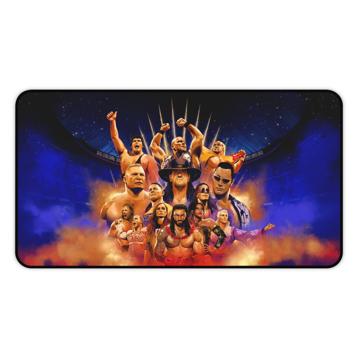 WWE 2K24 High Definition PC PS Video Game Desk Mat Mousepad