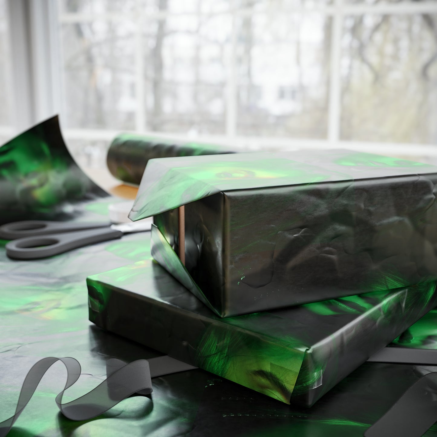 Billie Eilish singer holiday present Birthday Gift Wrapping Papers