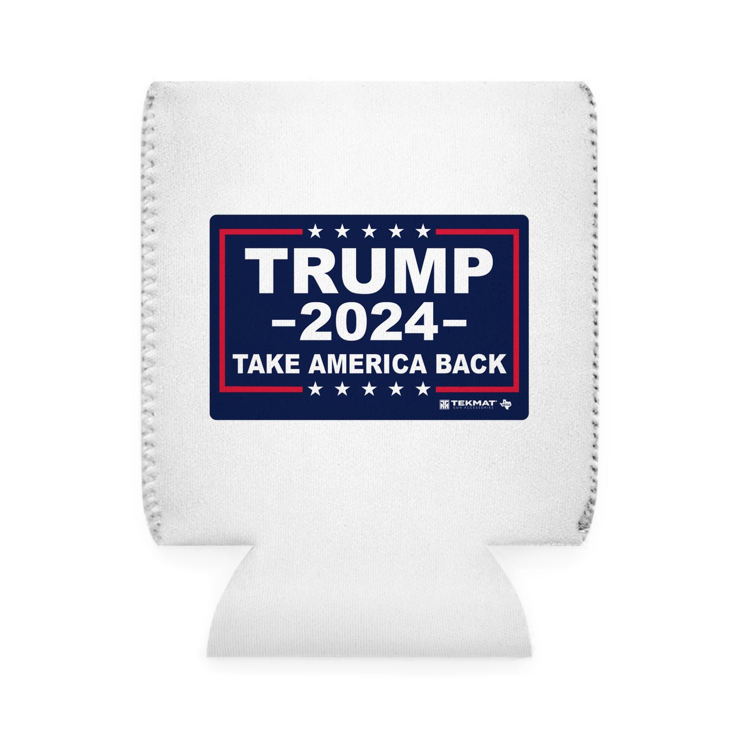 Captain Trump Can Coozie Sleeve 2-sided