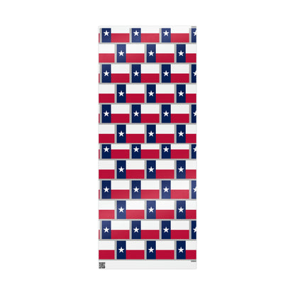 Texas State Flag Birthday Gift Wrapping Paper Holiday Lone Star
