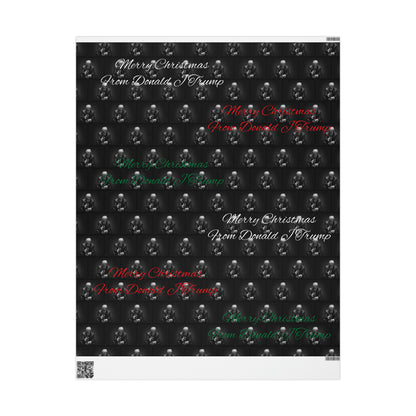 Merry Christmas From Donald J Trump Wrapping Paper