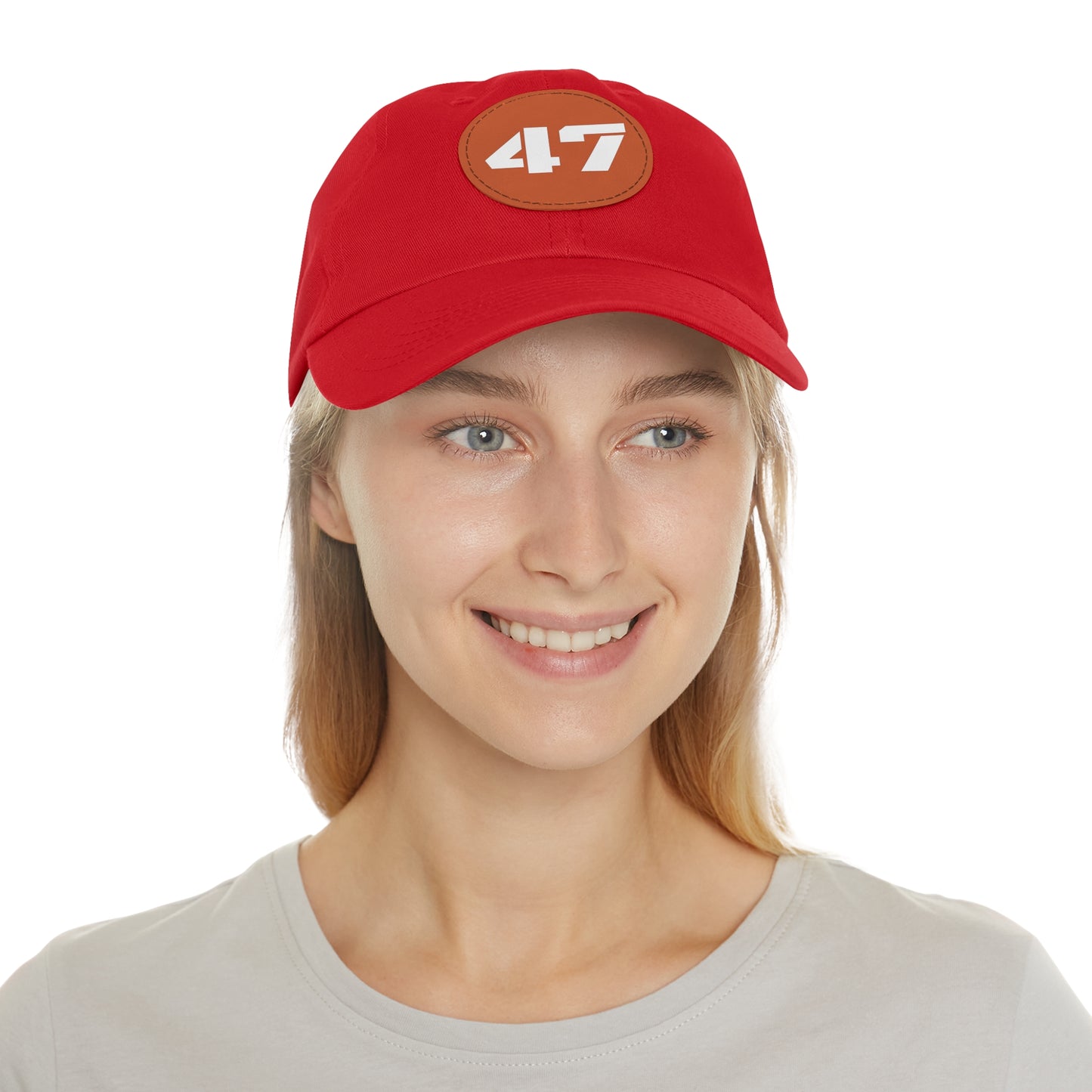 47 Leather Patch Hat