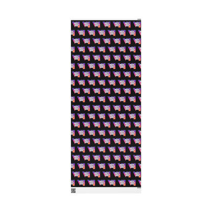 GTA VI 6 PS Game TV High Definition Funny Cartoon Birthday Gift Wrapping Paper Holiday