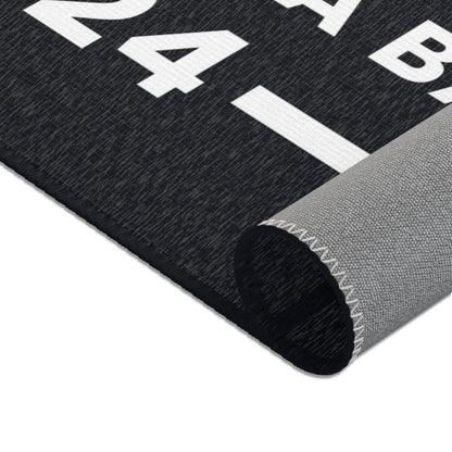 Trump Take America Back 2024 Large polyester hemmed Flat Lay Area Rugs MAGA