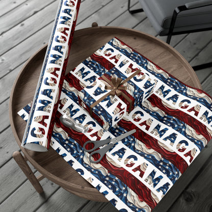 MAGA Christmas Gift Wrapping Paper