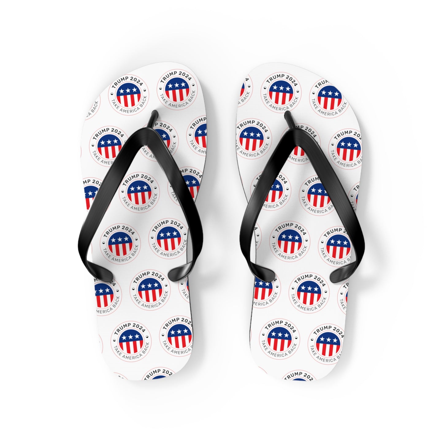 Take America Back MAGA Trump Bequeme Sommer-Strand-Unisex-Flip-Flops