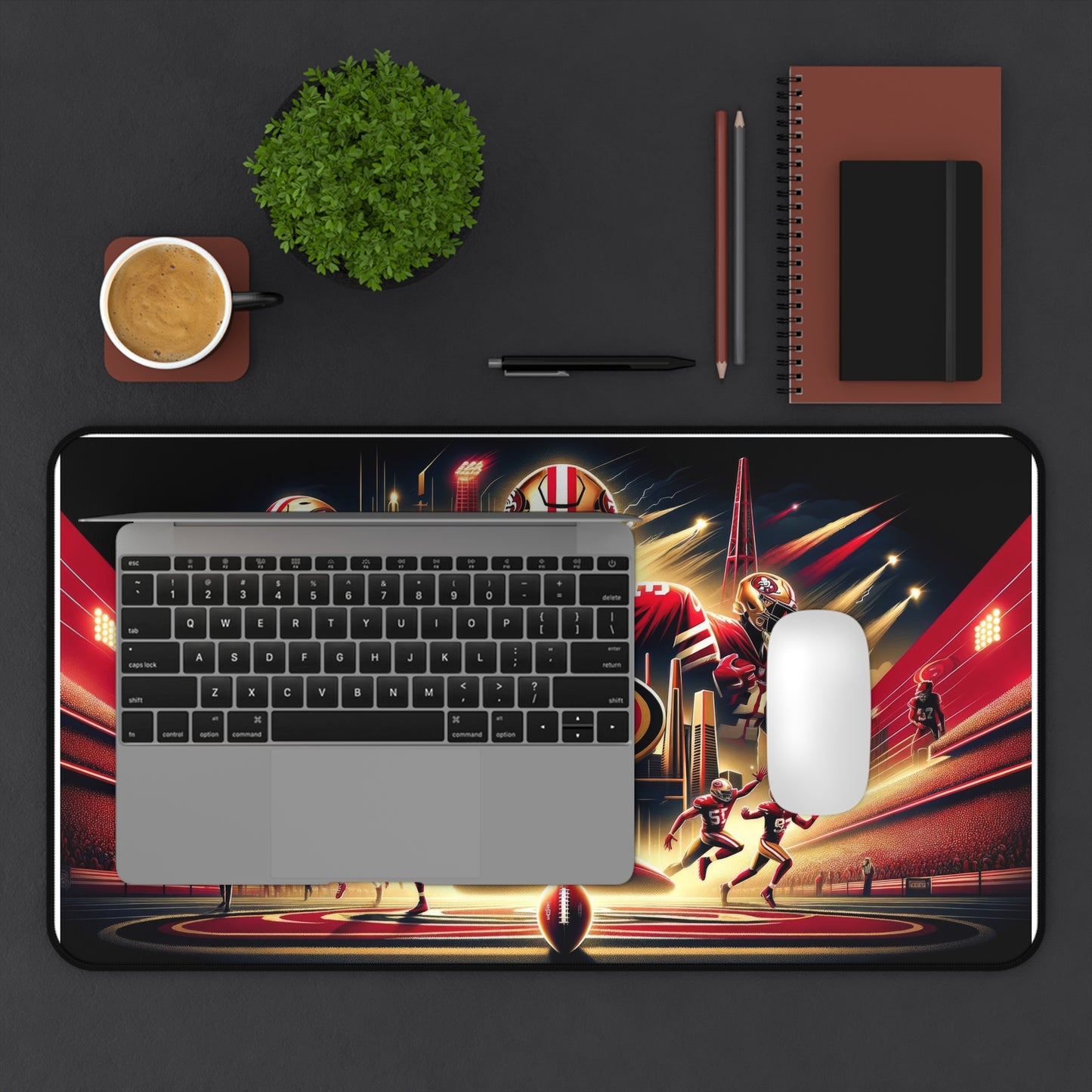 San Francisco 49ers NFL Football High Definition PC Desk Mat Mousepad