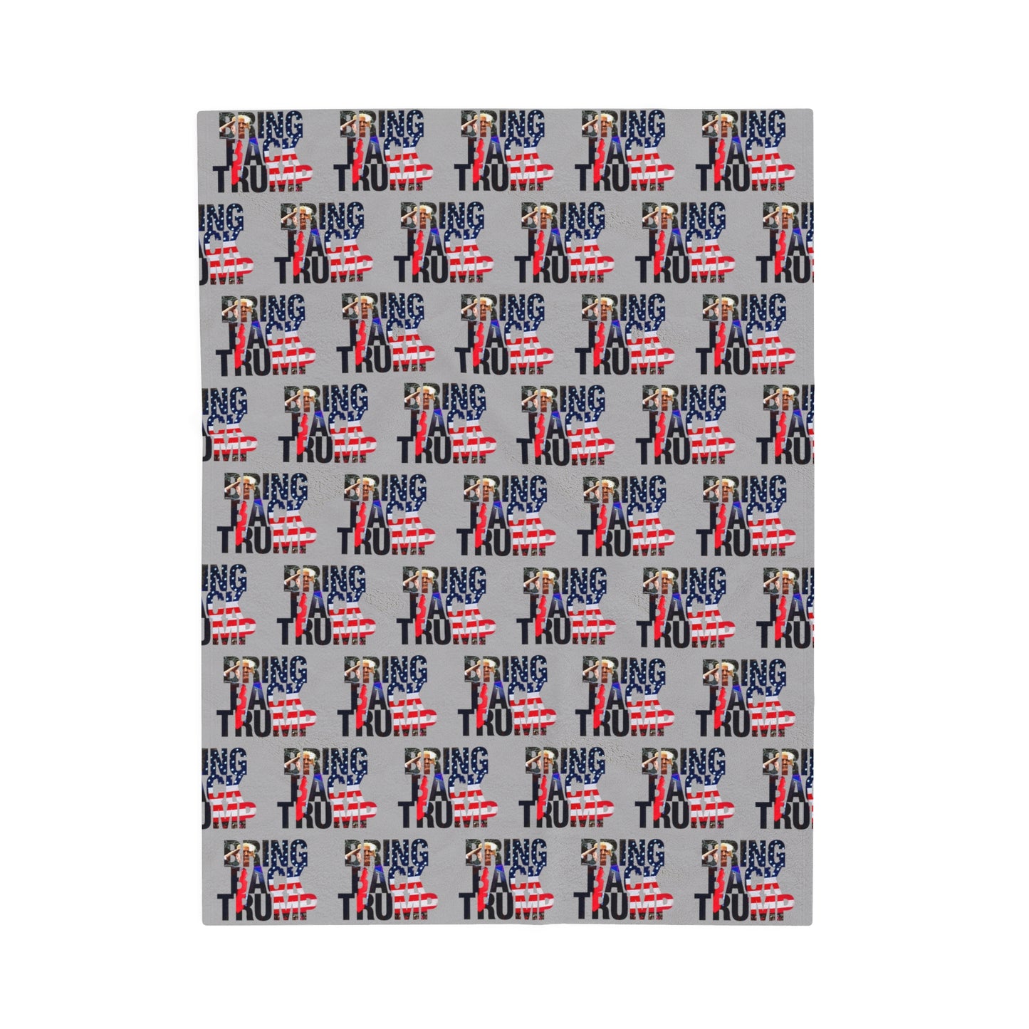 Trump MAGA Take America Back Fleece Warm Blanket