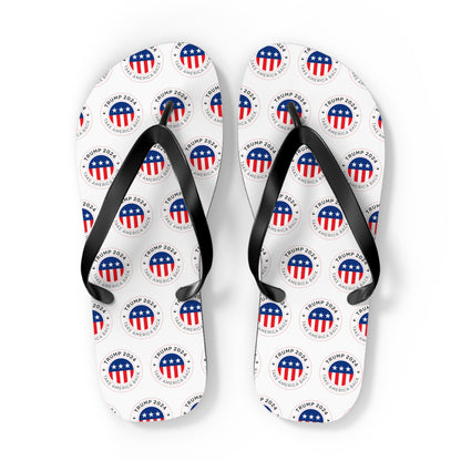 Take America Back MAGA Trump Bequeme Sommer-Strand-Unisex-Flip-Flops