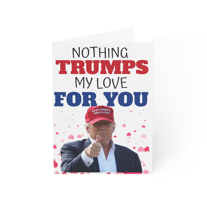 Nothing Trumps my Love for You Anniversary or Mother's Day Card