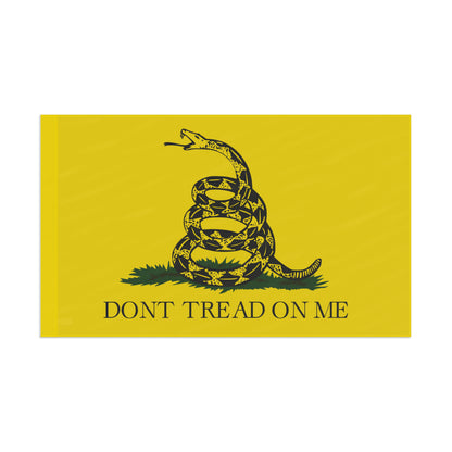 Gadsden Flag Don't Tread on Me 2A High Definition Print Outdoor indoor Flag