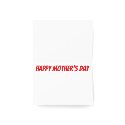Captain Trump America MOM I love you like Trump Loves America Mothers Day Greeting Cards