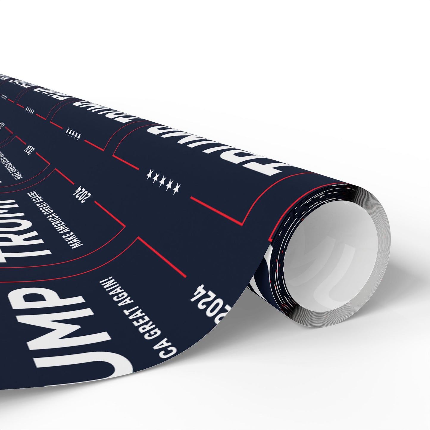 Trump 2024 Make America Great Again MAGA Christmas Gift Present Wrapping Papers