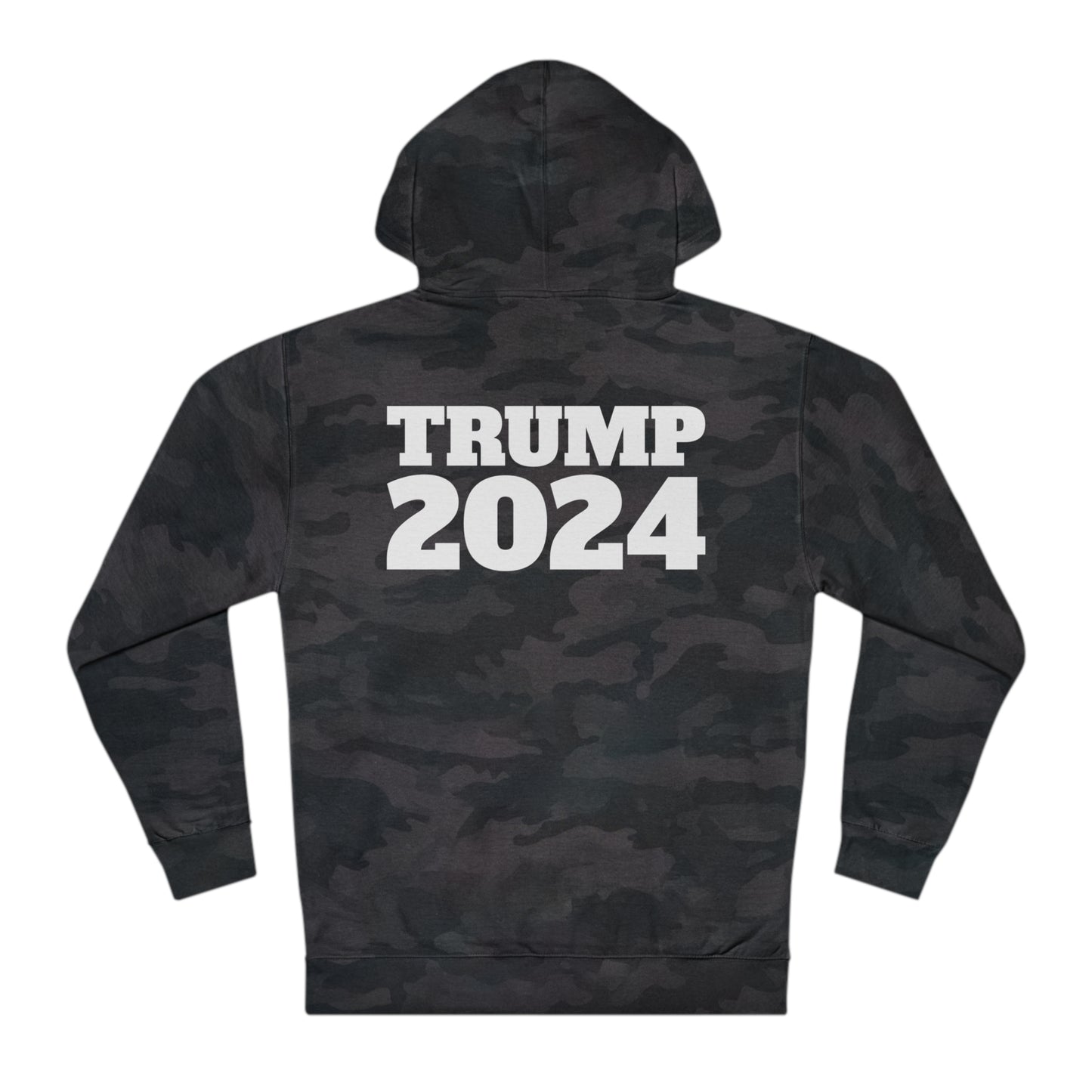 Trump Portrait 2024 soft and durable Unisex Hooded Sweatshirt Choose color and size