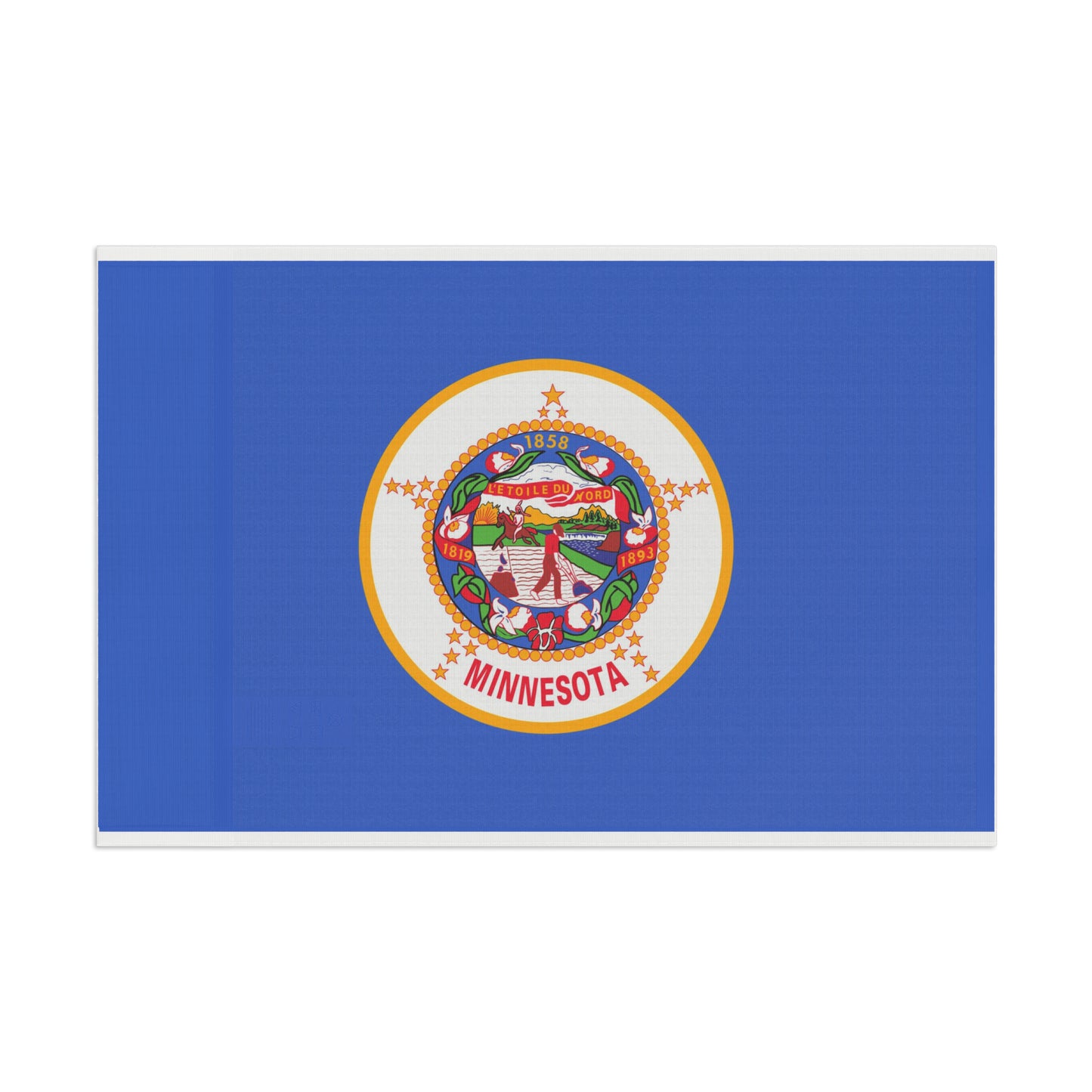 The ORIGINAL Minnesota state flag. Don't change our flag