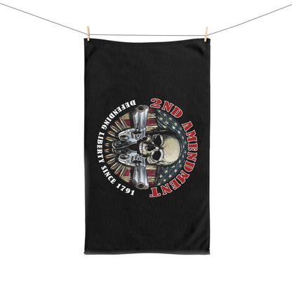 2nd Amendment 2A Gun Kitchen Bathroom Soft Hand Towel