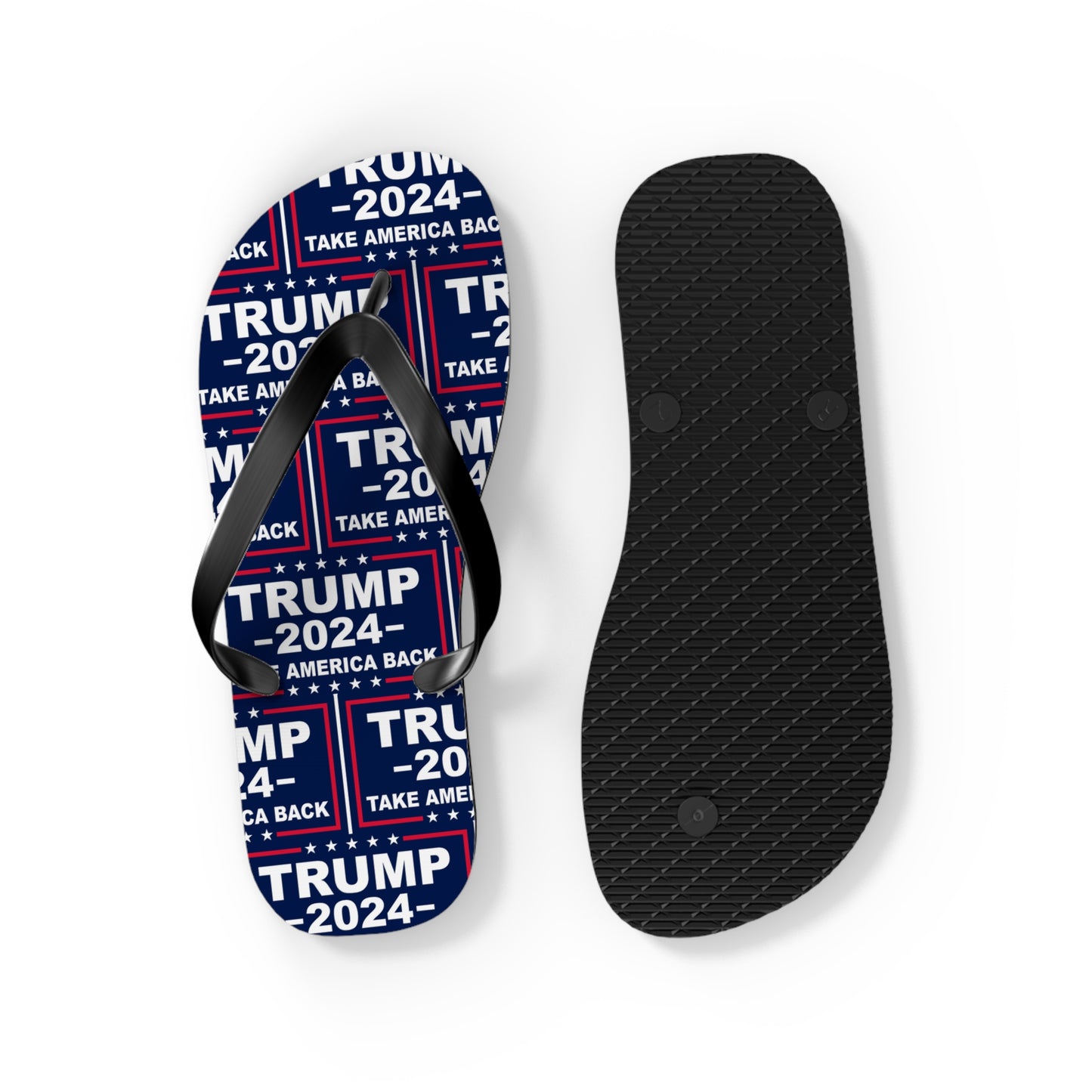 Trump Take America Back Comfy Summer Beach Unisex Flip Flops
