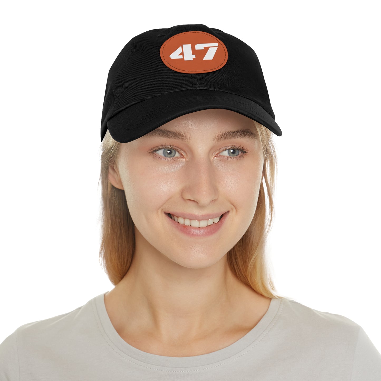 47 Leather Patch Hat