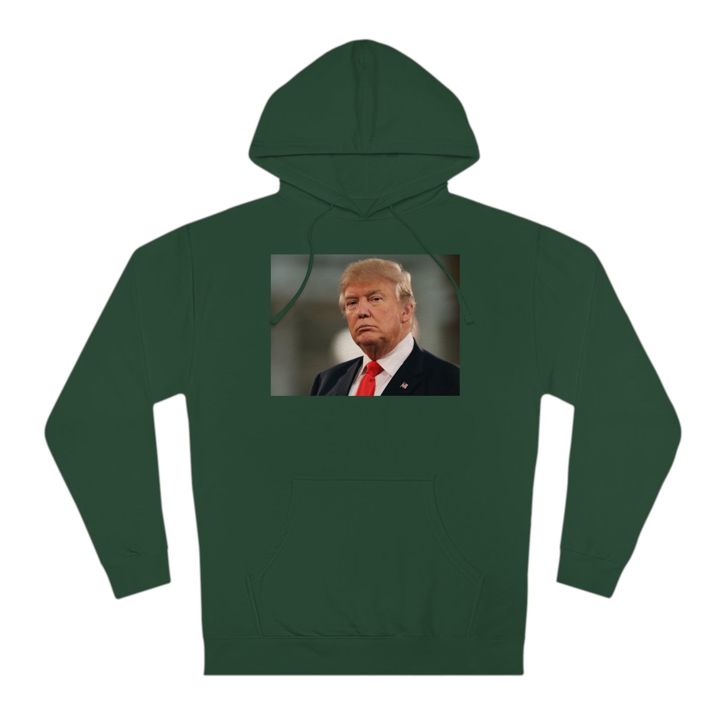Trump Portrait 2024 soft and durable Unisex Hooded Sweatshirt Choose color and size