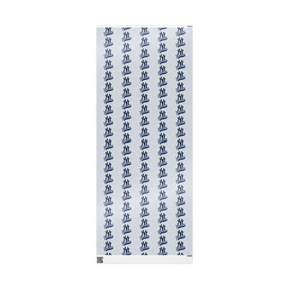 New York Yankees Baseball MLB Birthday Gift Wrapping Paper Holiday