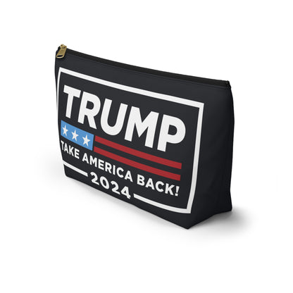 Trump Take America Back Accessory Pouch w T-bottom Mother's Day Anniversary Gift Present