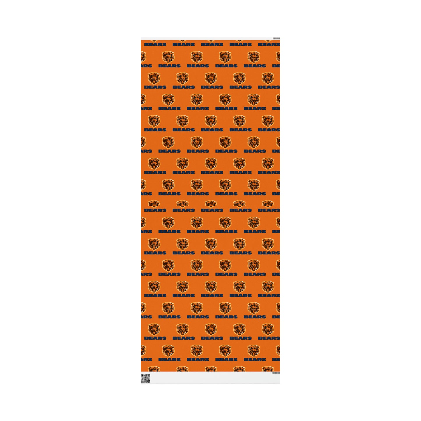 Chicago Bears NFL Football Birthday Gift Wrapping Paper Holiday