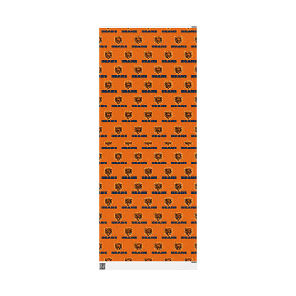 Chicago Bears NFL Football Birthday Gift Wrapping Paper Holiday