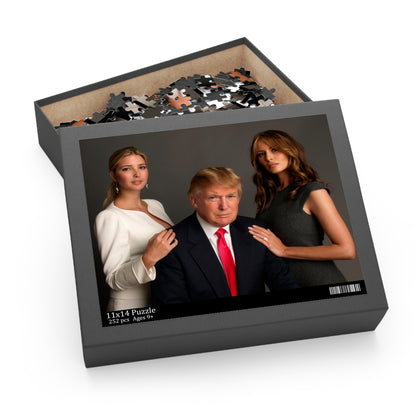 Trump Family Melania Ivanka MAGA  (252 or 500 Piece) High Quality Thick Puzzle Game