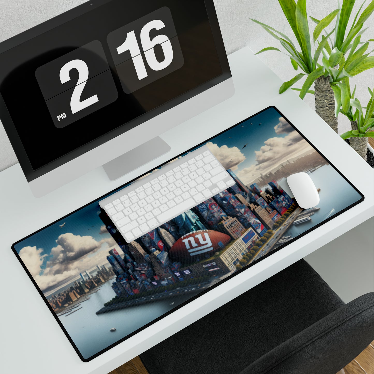 New York Giants Big Cityscape NFL Football High Definition Desk Mat Mousepad