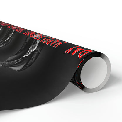 Happy Birthday Trump 2024 Black MAGA Birthday Gift Present Wrapping Paper