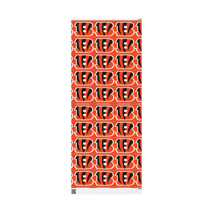 Cincinnati Bengals NFL Football Birthday Graduation Gift Wrapping Paper Holiday