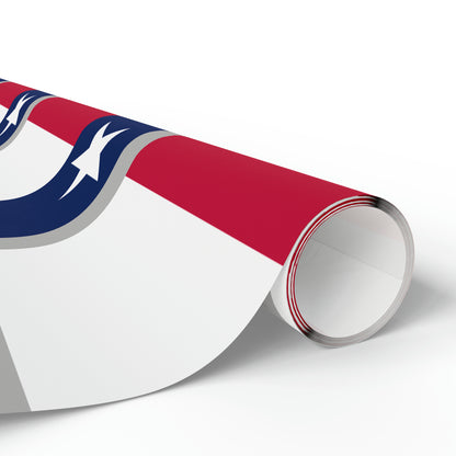 Texas State Flag Birthday Gift Wrapping Paper Holiday Lone Star