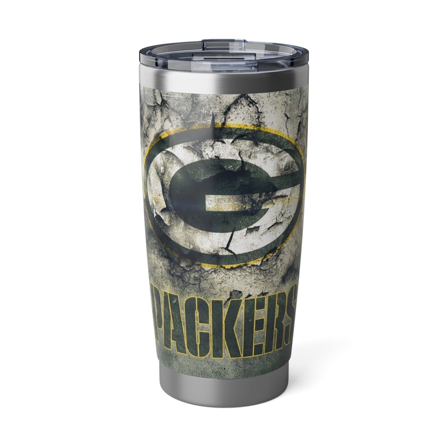 Green Bay Packers Helmet Concrete Logo Stainless Vagabond 20oz Tumbler